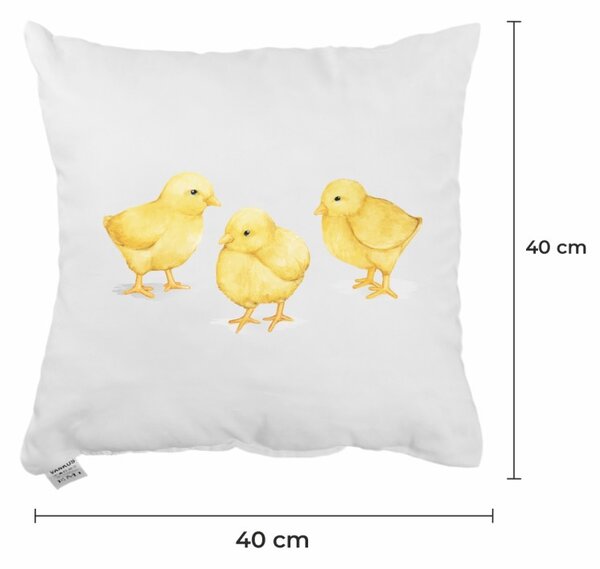 Dekorační polštář Chicky 40x40 cm EMI