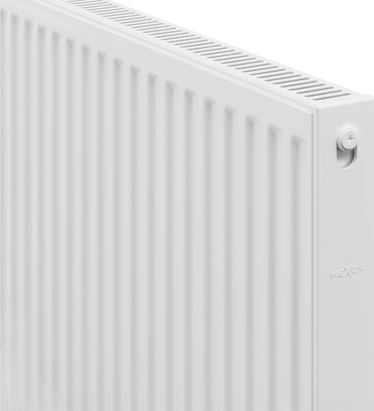 Mexen C11, ocelový panelový radiátor 500 x 600 mm, boční připojení, 478 W, bílá, W411-050-060-00