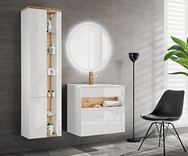 Koupelnová skříňka pod umyvadlo BAHAMA WHITE 60 cm