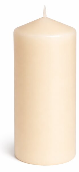 Válcová svíčka krémová 16,5 cm 9000653