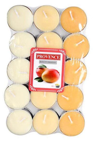 Čajová svíčka PROVENCE 30ks mango