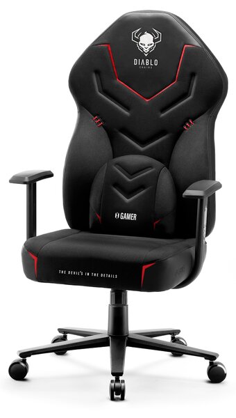 Herní židle Diablo X-Gamer 2.0 Normal Size: černá Diablochairs