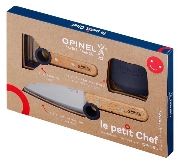Dětská kuchařská sada Le Petit Chef, modrá - Opinel