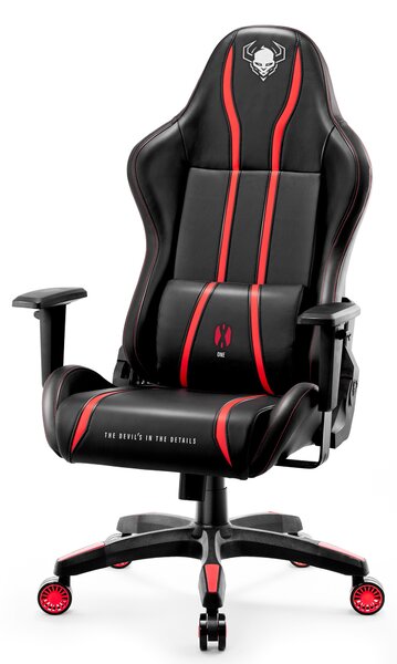 Herní křeslo z eko kůže King Size, černý-červený: Diablo X-One 2.0