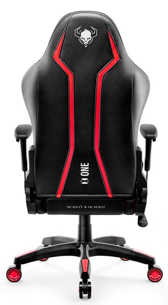 Herní křeslo z eko kůže King Size, černý-červený: Diablo X-One 2.0