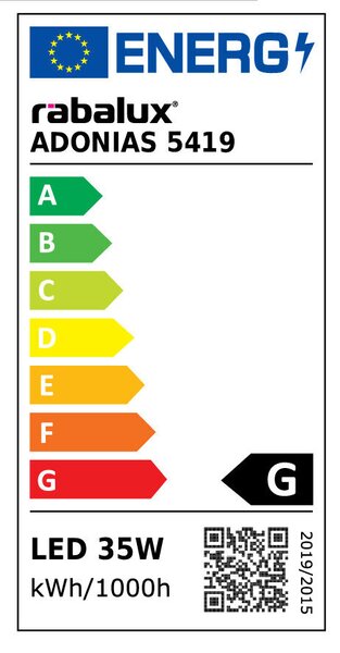 5419 LED Stmívatelné stropní svítidlo s ventilátorem LED/35W/230V 3000-6000K + dálkové ovládání