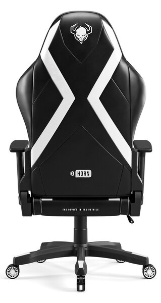 Herní židle Diablo X-Horn 2.0 Normal size: Černo-bílá
