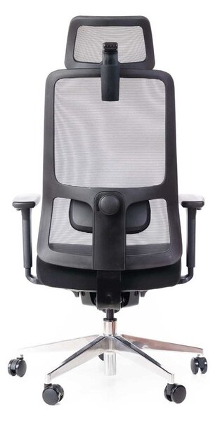 Kancelářská ergonomická židle STRETCH New— černá