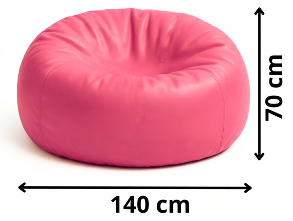 Sedací vak koule růžová EMI