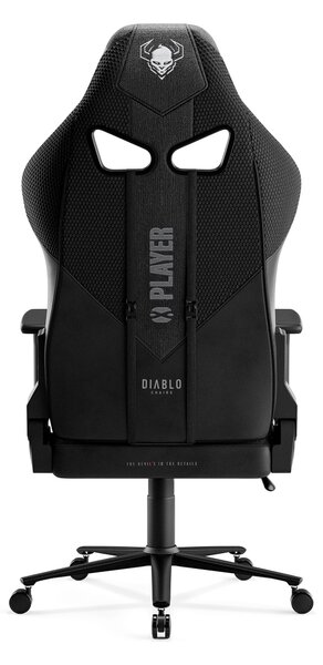 Látková herní židle Diablo X-Player 2.0 Normal Size: černá