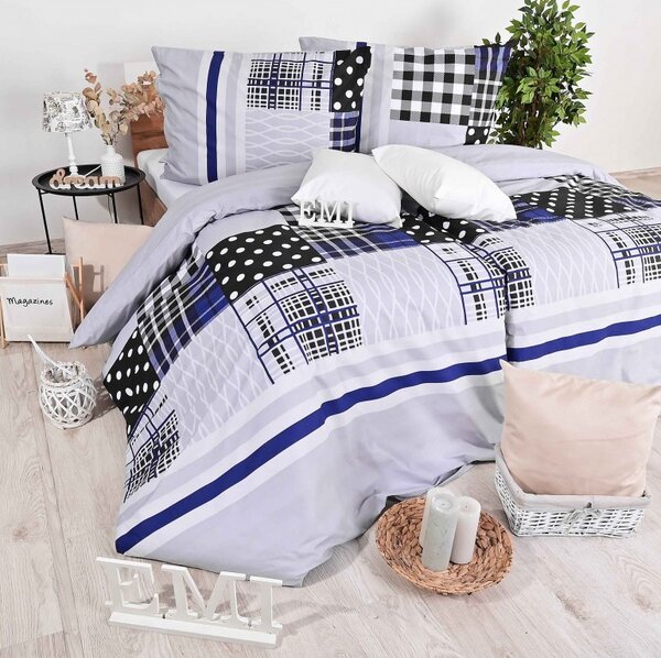Povlečení bavlněné Art EMI, Standardní set jednolůžko obsahuje 1x 140x200 + 1x 70x90