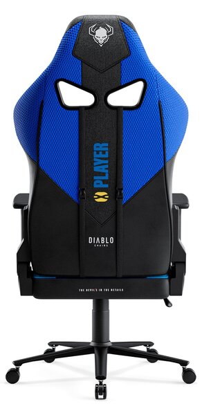 Látková herní židle Diablo X-Player 2.0 Normal Size: Frost Black/černá