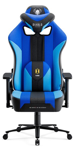 Látková herní židle Diablo X-Player 2.0 Normal Size: Frost Black/černá
