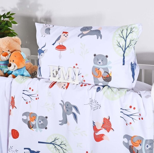 Povlečení dětské Forest EMI, Dětský set 90x130 + 45x65