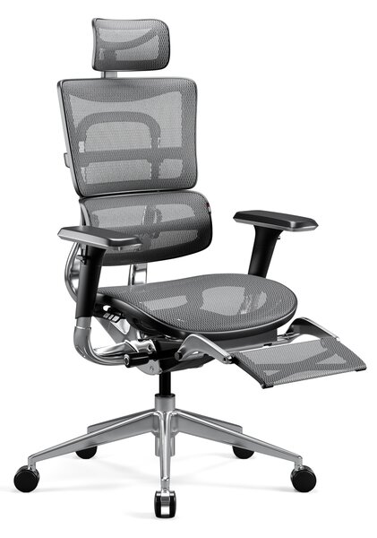 Ergonomická židle DIABLO V-MASTER: černo-šedá