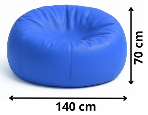 Sedací vak koule modrá EMI