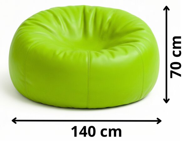 Sedací vak koule limetková EMI