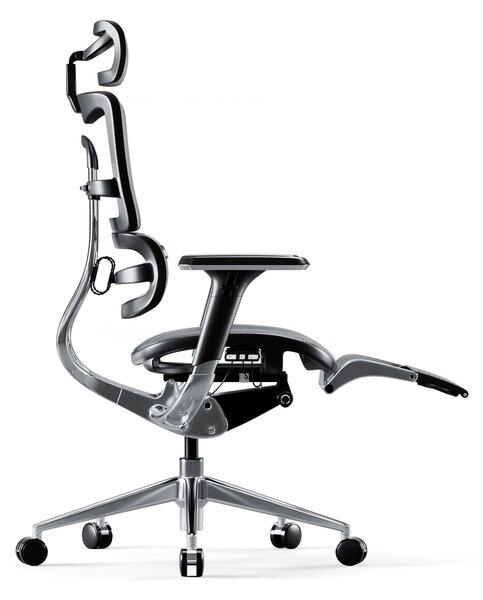 Ergonomická židle DIABLO V-MASTER: černo-šedá
