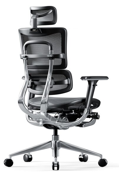 Ergonomická židle DIABLO V-MASTER: černo-šedá