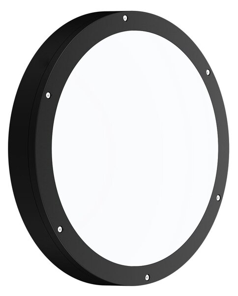 SLC venkovní nástěnné LED svítidlo Dio černé 1760/1900/1890 lm 2700/3200/4000K IP65 opál