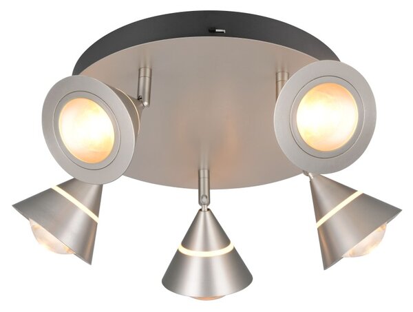 Trio 637010507 LED bodové stropní svítidlo ROMEO | 7W integrovaný LED zdroj | 700lm | 2300+3000+4000K