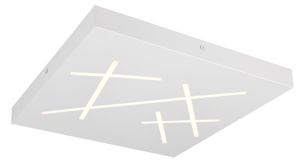Trio 630810131 LED přisazené stropní svítidlo SNIP | 24W integrovaný LED zdroj | 2800lm | 2700-6500K | stmívač | dálkové ovládání | noční světlo