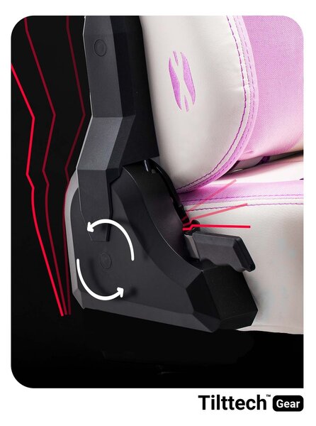 Látková herní židle X-Player 2.0.Normal size: Marshmallow Pink/ růžová