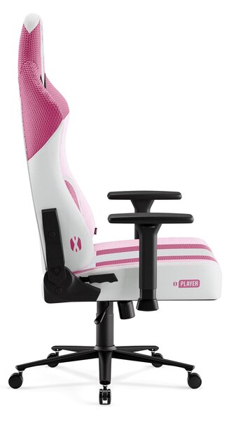 Látková herní židle X-Player 2.0.Normal size: Marshmallow Pink/ růžová