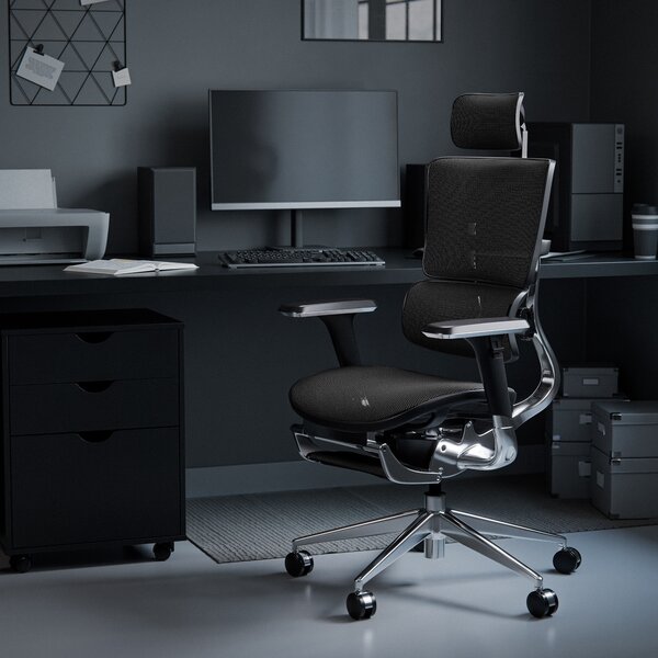 Ergonomická židle DIABLO V-MASTER: černá
