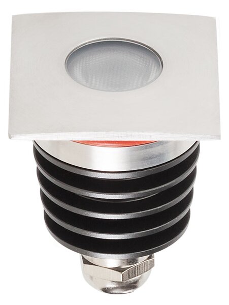 Redo Chodníkové LED svítidlo XGROUND 3W, 40x40 mm, 24V, IP67 Barva světla: 3000K