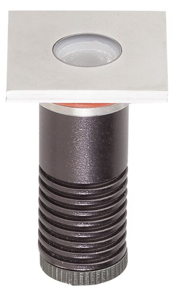 Redo Chodníkové LED svítidlo XGROUND 1W, 28x28 mm, 24V, IP67 Barva světla: 4000K