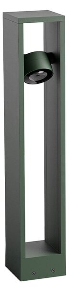 Redo Venkovní LED sloupek XROCK POLE 10W, v. 60 cm, IP65, 24V Barva: Rezavá hnědá, Barva světla: 2700K