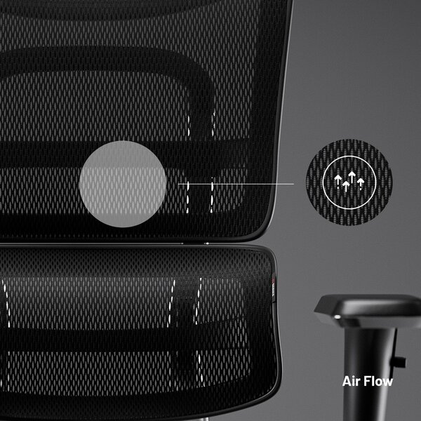 Ergonomická židle DIABLO V-MASTER: černá