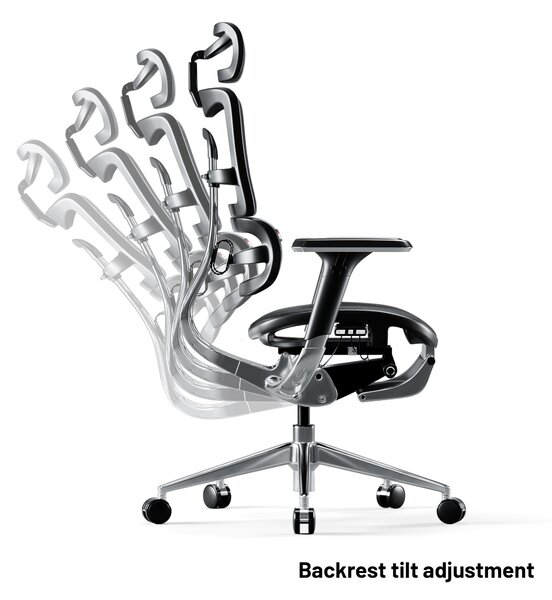 Ergonomická židle DIABLO V-MASTER: černá