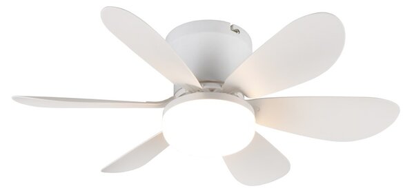Trio R67462131 LED ventilátor s osvětlením LUND | 10W integrovaný LED zdroj | 1000lm | 2700-6500K | s vypínačem | ventilátor | dálkové ovládání | stmívač