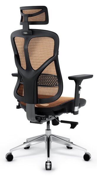 Ergonomická židle Diablo V-Basic: černo-oranžová