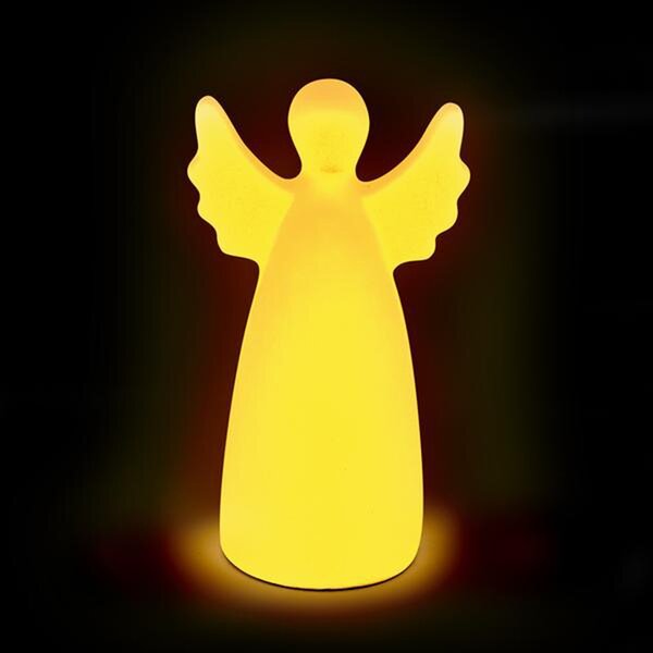 Toro Keramický anděl LED 12,5cm