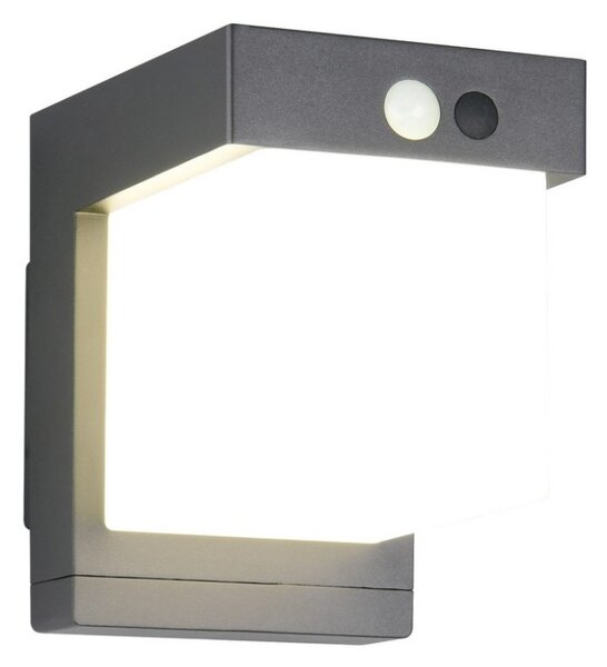 Trio TR23286132 LED solární venkovní nástěnné svítidlo COLOMBO | 5,5W integrovaný LED zdroj | 650lm | 4000K