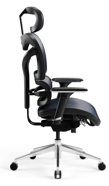 Ergonomická židle Diablo V-Commander: Černo-Modrá