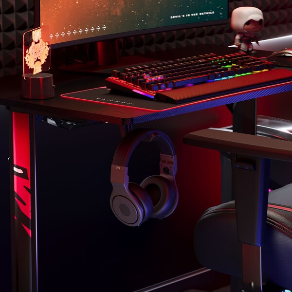 Malý herní stůl Diablo X-Mate 1000 černý