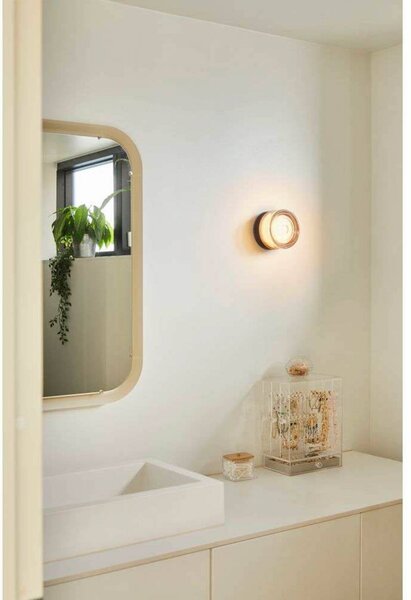 LOOM DESIGN LED stropní svítidlo Otto Wave, jantarová, IP65, stmívatelný, Krémová / jantar, Sklo, Moderní