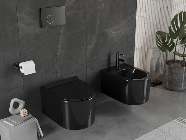 Mexen Sofia závěsný bidet, černá, 35544870