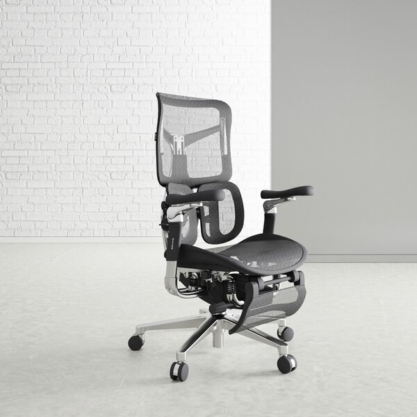 Ergonomická kancelářská židle BRAVE V-KINETIC: černá
