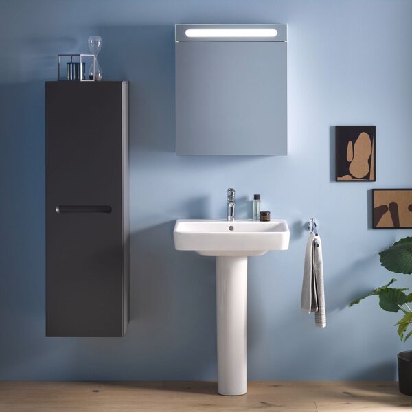 Duravit No. 1 umyvadlo 60x46 cm obdélníkový nábytkový bílá 23756000002