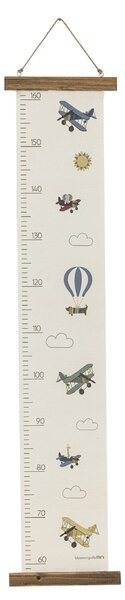 Dětský nástěnný metr Plane Paper