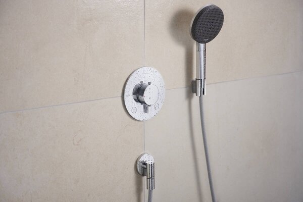 Hansgrohe Ecostat Comfort S - Termostat pod omítku pro 2 spotřebiče, chrom 33715000