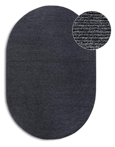 Tmavě šedý ručně tkaný vlněný koberec 160x230 cm Francois – Villeroy&Boch