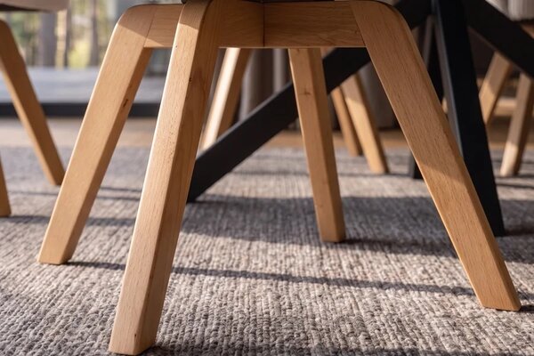 Designová otočná židle Maddison zelený manšestr
