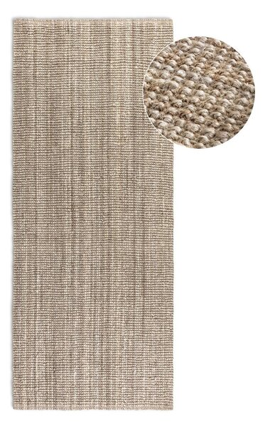 Taupe jutový běhoun 80x200 cm Bouclé – Hanse Home