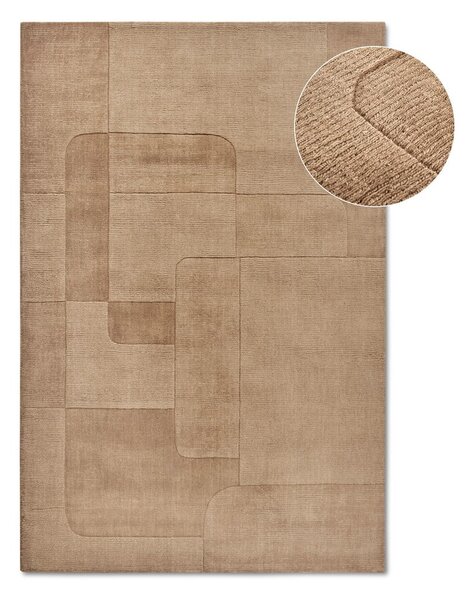 Béžový ručně tkaný vlněný koberec 120x170 cm Charlotte – Villeroy&Boch